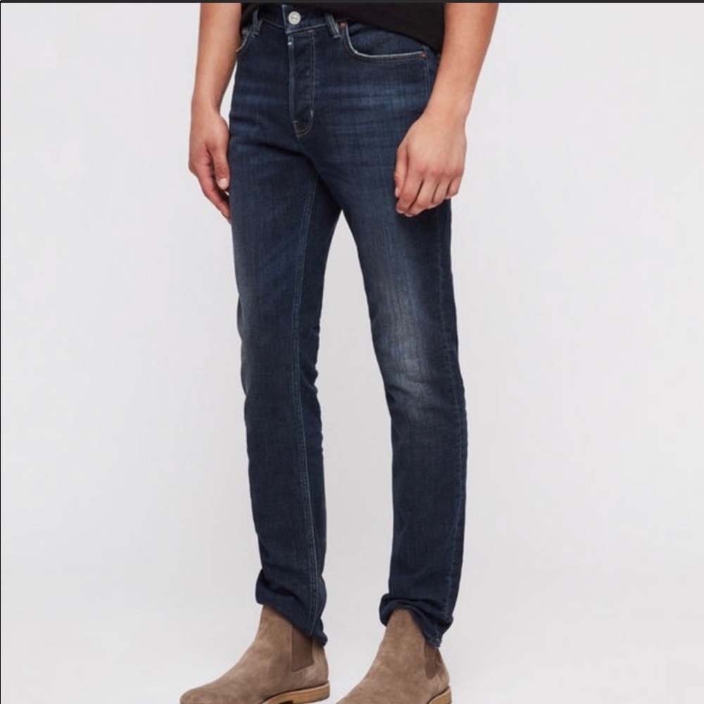 Allsaints Sailor Standard Fit Japanese Fabric 607
